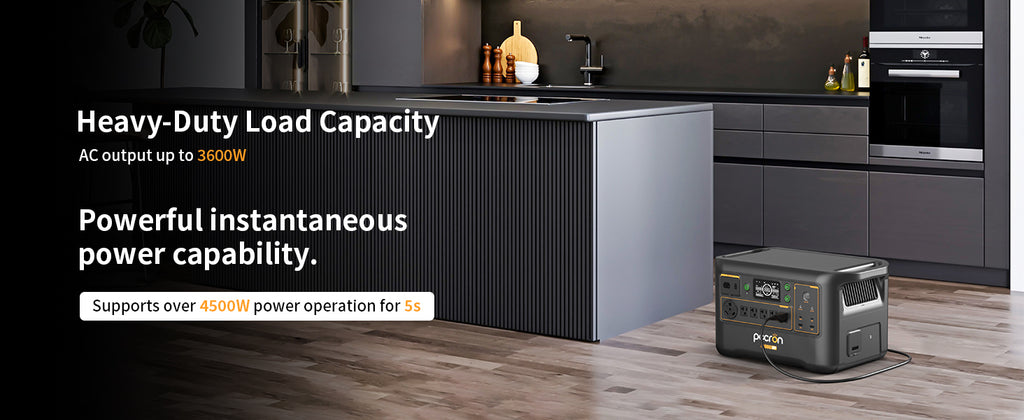 Pecron F3000LFP Power Station 3072Wh 3000W LiFePO4 Battery 220V