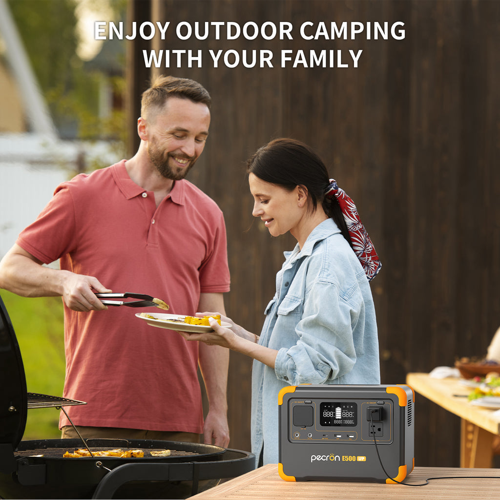 Pecron E500LFP Portable Power Station 600W / 576Wh