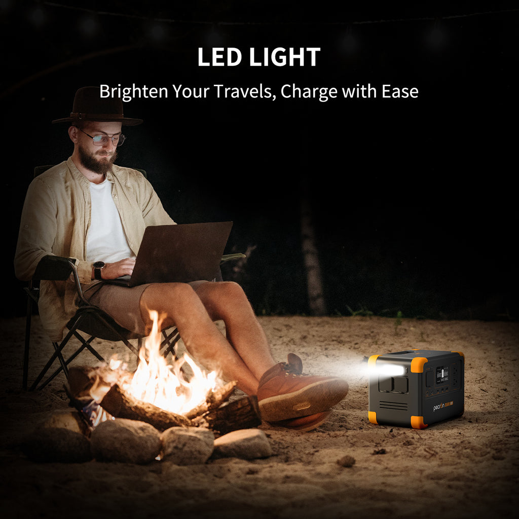 Pecron E500LFP Portable Power Station 600W / 576Wh