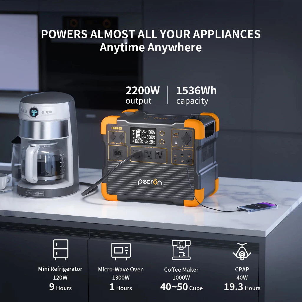 Pecron E1500LFP Portable Power Station